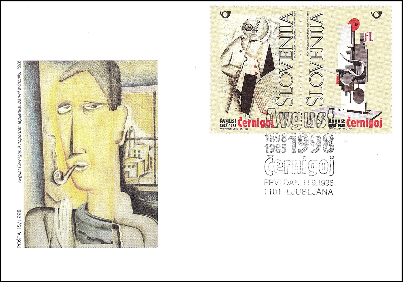 AVGUST ČERNIGOJ 1898 - 1985
